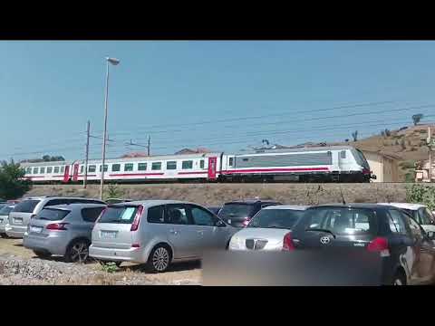 Treno IC 723 da Roma Termini a Palermo Centrale. A Gizzeria Lido