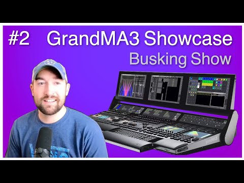 #2 GrandMA3 show file programming - Matt Wimpelberg Nashville Tennessee - Podcast Video