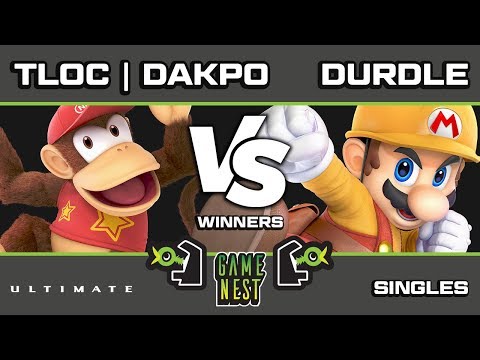 Game Nest Smash It Up: TLOC | Dakpo (Diddy Kong) vs Durdle (Mario) - Winners Round 3