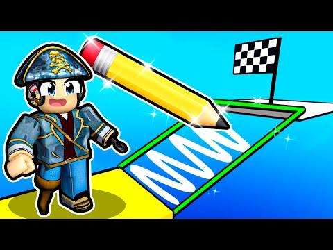 DISEGNA PER COMPLETARE IL PARKOUR! - ROBLOX