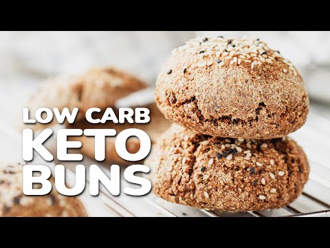 How to Make Keto Burger Buns | No Yeast Recipe