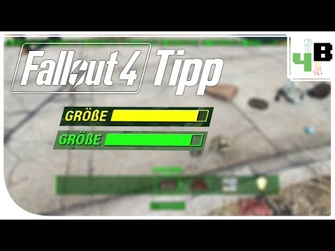 Fallout 4 -Tipp - Siedungsbau - Maximale Größe - Begrenzung aufheben / erweitern ♦ Guide Tutorial