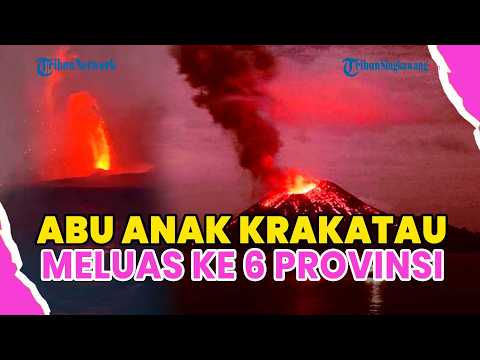 ®️🔴 HUJAN ABU AKIBAT ERUPSI GUNUNG ANAK KRAKATAU MELUAS KE 6 PROVINSI❗BOGOR & JAKARTA IKUT TERDAMPAK