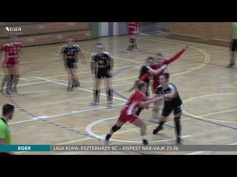 Liga Kupa: Eszterházy SC – Kispest NKK-Vajk 23-26 - 2021.01.21.