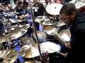 NAMM 2010: Drummer (s) Teddy Campbell and ...