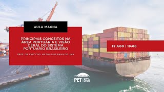 Aula Magna: Principais conceitos na área portuária e visão geral do sistema portuário brasileiro