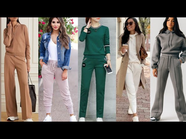 Vídeo relacionado con Pantalones de chándal térmicos con forro polar para mujer, pantalones de chándal gruesos tipo cargo, pantalones de chándal casuales elásticos para mujer con bolsillos, gris, L