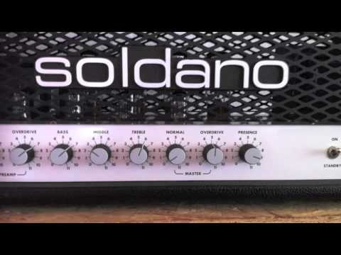 High Gain Comparison: Soldano - EVH - Peavey WATCH IN HD!!