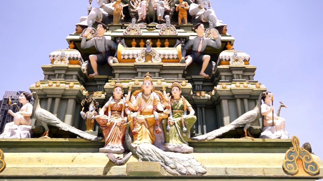 Discover the enchanting visuals of the Mariamman Hindu Temple.