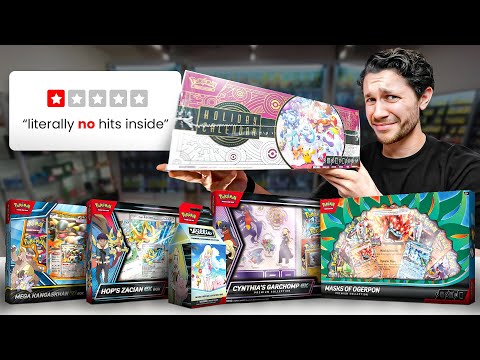 I Bought the LEAST Popular Pokémon Products of 2025