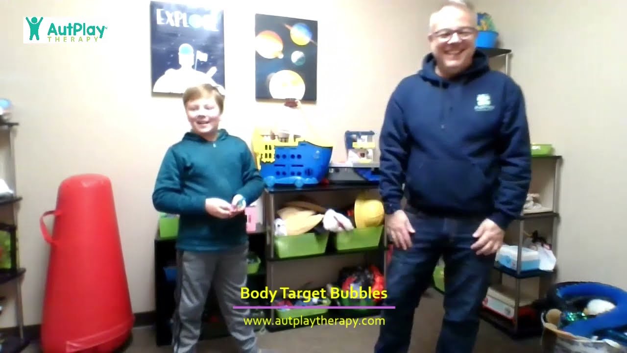 Body Target Bubbles Play Therapy Intervention