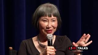 Amy Tan with Charmaine Craig at Live Talks Los Angeles