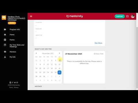 Mentornity Inc video/presentation/materials