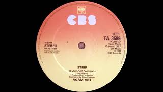 Adam Ant - Strip (Extended Version) 1983