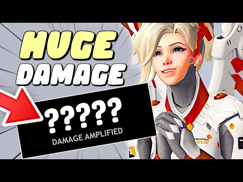 Record Mercy Damage Boost! 📈 (Overwatch)