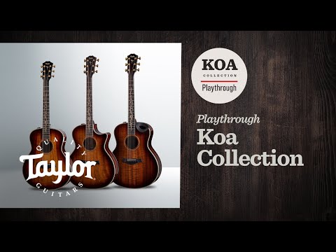Taylor Showdown: Koa Collection Playthrough | Taylor Guitars
