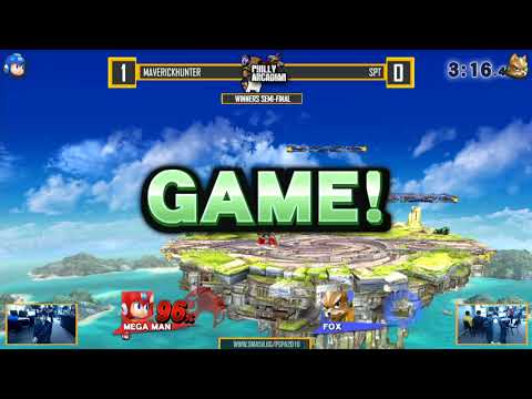 PSpA 2018 - MaverickHunter (Mega Man) vs SPT (Fox) - Winners Semi-Final - Super Smash Bros. for Wii