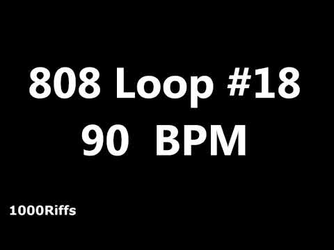 808 Loop Beat # 18 : 90 BPM : Beats Per Minute