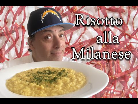 Italian Food Recipe: Risotto alla Milanese (Saffron Risotto) with Chef G.S. Argenti