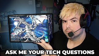 Grown Man Assembles Figures Live On Stream - Answering YOUR Tech Questions!