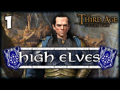 RIVENDELL RISES! Third Age Total War: Divide & Conquer 4.5 - High Elves Campaign #1