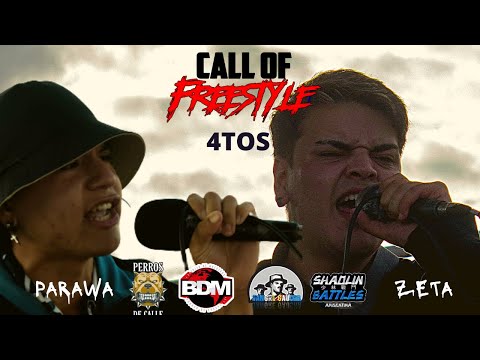 PARAWA VS ZETA |FECHA DELUXE| (4TOS DE FINAL) #CALLOFFREESTYLE