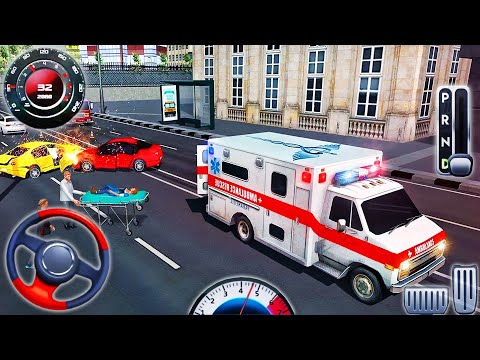 Ambulance Rescue Driving 2021 - City Emergency Duty Simulator - Android GamePlay #2