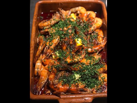 Portuguese Garlic Shrimp *HOT* PRAWNS