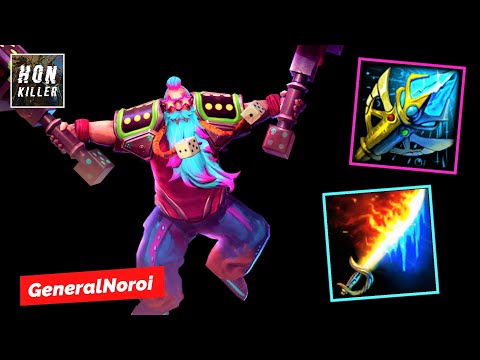 HoN Blacksmith STAFF OF THE MASTER with DAWNBRINGER