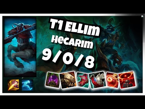 Ellim Hecarim Jungle S11 11.5 Challenger Replay (9/0/8) - KOREAN