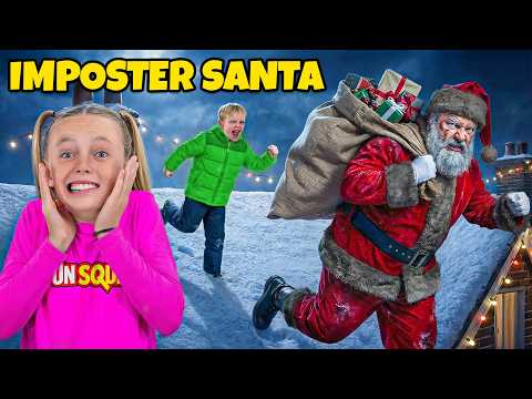 We Caught an Imposter Santa Again! Fun Squad Secret Mission!