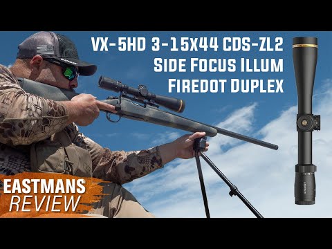 Leupold's VX-5HD 3-15x44 CDS-ZL2 with Firedot Duplex Riflescope (Review)
