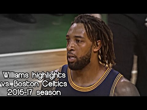 Derrick Williams 13 points @ Celtics (NBA RS 2016/2017) - STRONG Dunk!