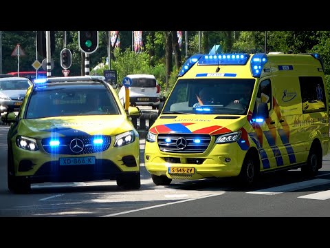 [Luchthoorn][Rijopleiding- & Solo-] Ambulances met spoed in Hilversum