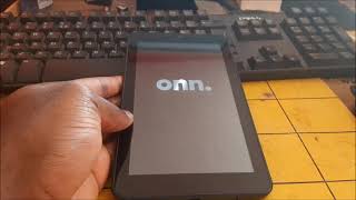 How to factory reset Onn tablet remove pin password pattern Watch to the  end