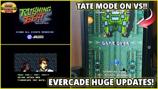 Evercade Latest Firmware Patch Update for EXP & VS - Play TATE mode on the VS plus many more fixes!