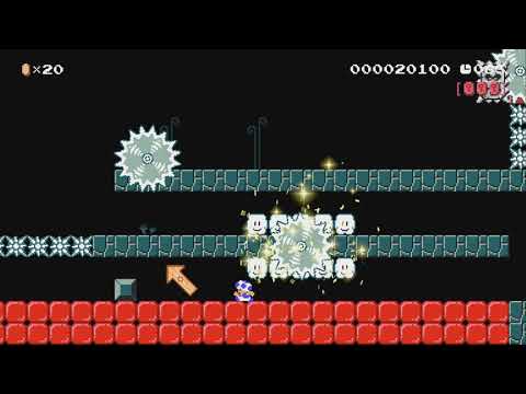 Exhilarating speed run 90sec by とーふうう - Super Mario Maker 2 - No Commentary 1bw