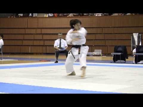 Okamoto-sensei demonstrates kata sochin at the 16th JKS all-japan championships #sochin #kata