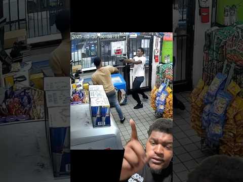Man Get Firearm Took From Gas Station In Memphis,Tn 😱 #Fyp #Cc