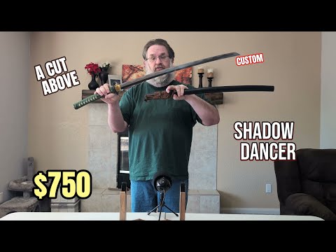 Third time's the charm - This Shadow Dancer $750 katana is their best so far!