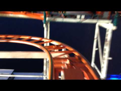 Achterbahnfahrt "Wilde Maus" Kirmes Köln 02.05.2014