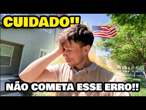 O primeiro mês nos EUA é o mais Difícil! CUIDADO!!