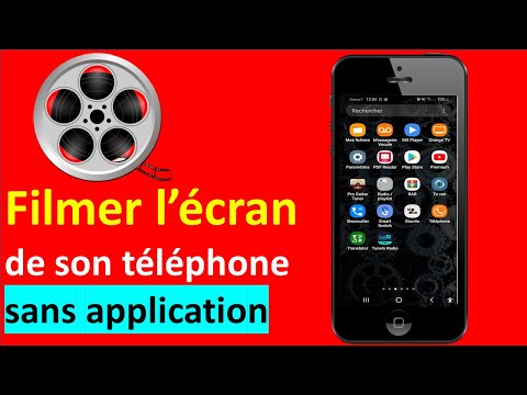 FILMER SON ECRAN DE TELEPHONE ANDROID SANS APPLICATION