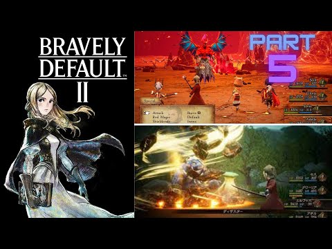Bravely Default 2【GOD MODE】- Part 5 Walkthrough