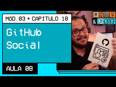Recursos Sociais do GitHub Curso em Vídeo HTML5 e CSS3