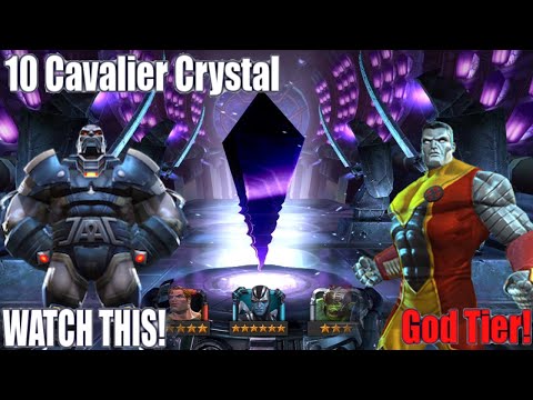 10x Cavalier Crystals You Won't Believe What I Got! Beyond God Tier - Marvel Contest of Champions