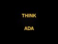 Ada (에이다) - Think [Official Lyric Video]