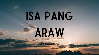 Sarah Geronimo - Isa Pang Araw (Lyrics)