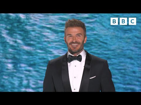 David Beckham announces Earthshot Prize winner | The Earthshot Prize 2022 - BBC