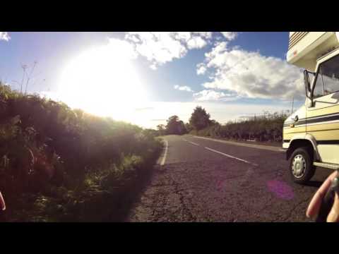 MGIF of cyclist only to turn left!